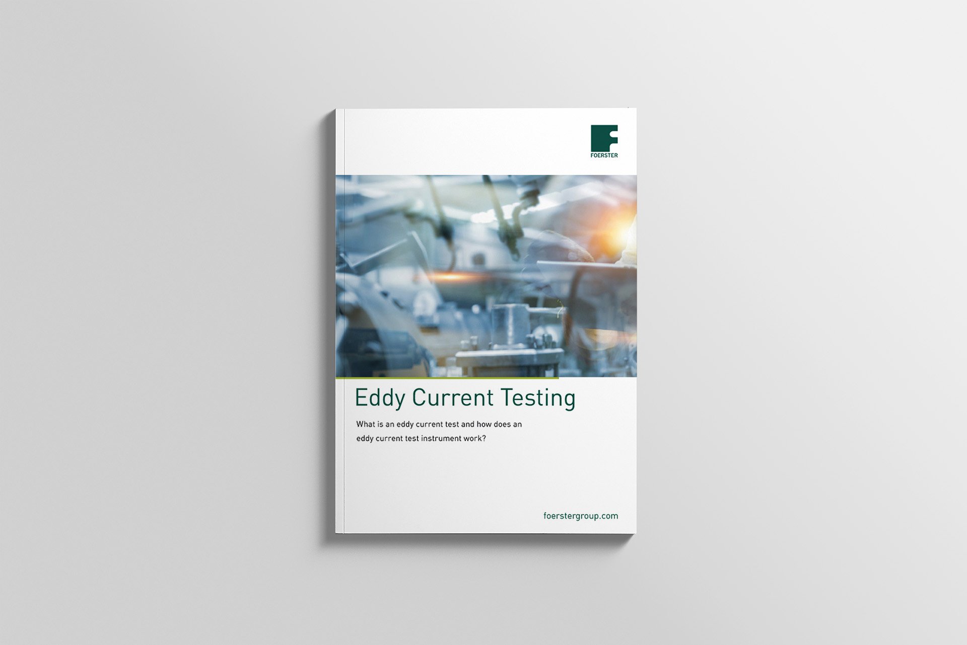 The nondestructive eddy current testing method